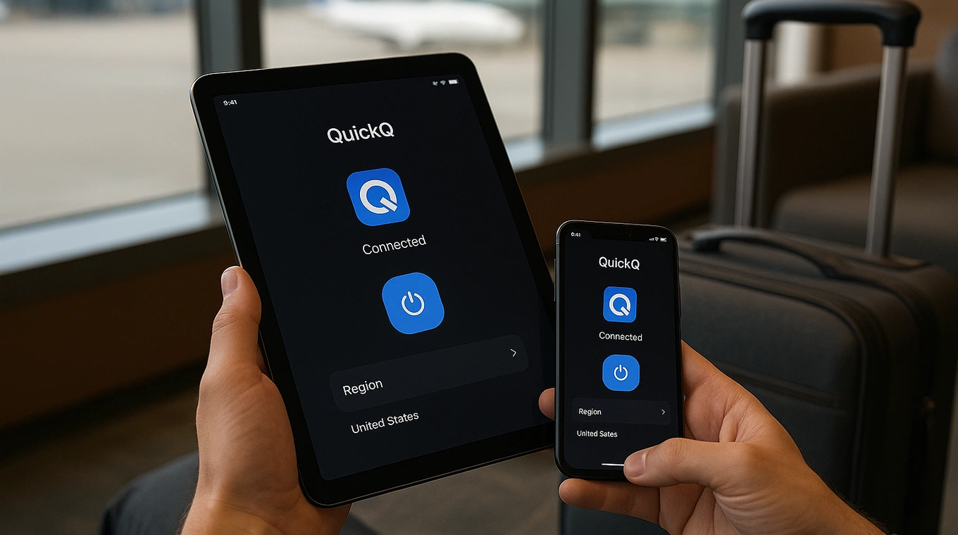 QuickQ常见问题:连接图标显示异常状态对照表